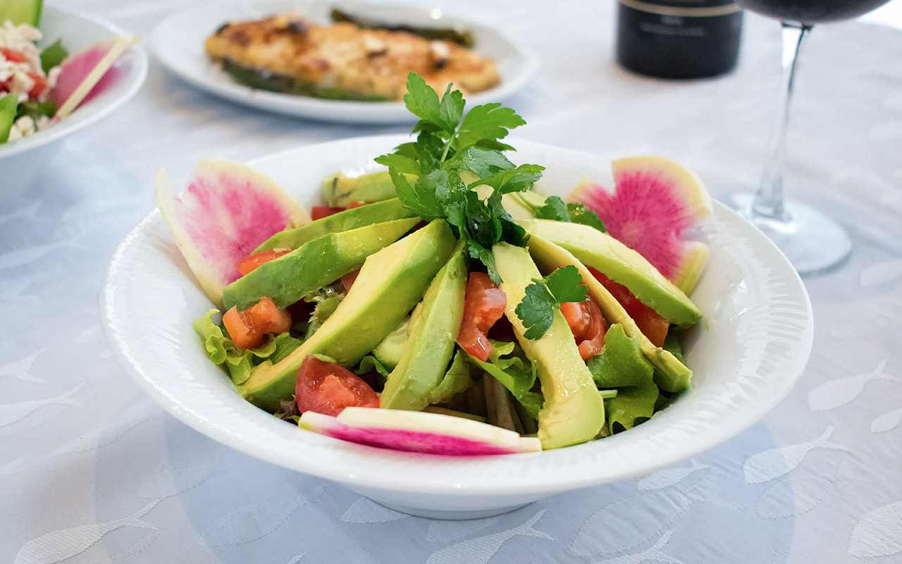 CRUSHED AVOCADO SALAD