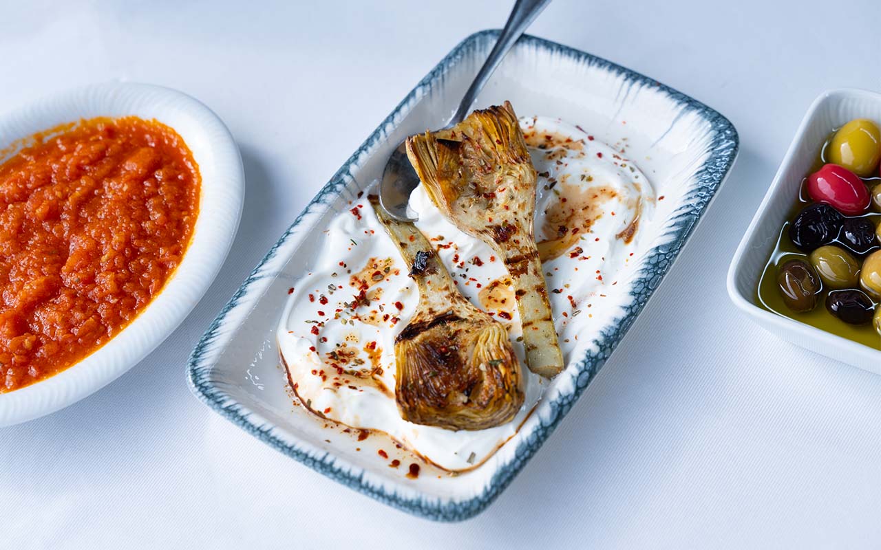 GRILLED ARTICHOKE HEART